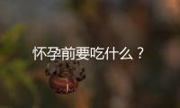 怀孕前要吃什么？