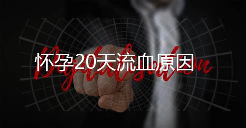 怀孕20天流血原因