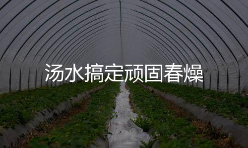 汤水搞定顽固春燥